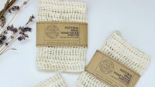 How to use sisal soap saver pouch [upl. by Aketahs]