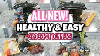 5 EASY amp HEALTHY DUMP AND GO CROCKPOT DINNERS  EASY SLOW COOKER RECIPES  Katelyns Kitchen [upl. by Tuinenga]