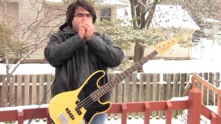 Charlie Brown Jr  Céu Azul Cover BaixoBass [upl. by Nyrac]