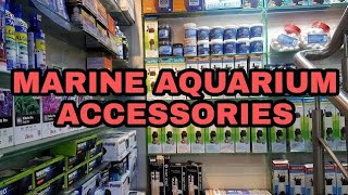 Salt Water Aquarium Accessories  Marine Equipments  Basic Marine Equipments [upl. by Durgy]