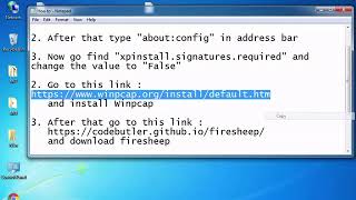 How to install the Firesheep Firefox addon in windows [upl. by Soren]