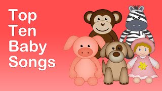 TOP 10 BABY SONGS  Compilation  Nursery Rhymes TV  English Songs For Kids [upl. by Naed]