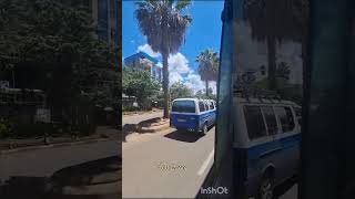 Driving through Bahir Dar town Raw footage abelbirhanuየወይኗልጅ newalbum duet Ethiopian [upl. by Atsok]