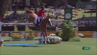 Kent FARRINGTON USA winner of Small GP ENI  CSIO 5 in Rome  Piazza di Siena 2021 [upl. by Calondra164]