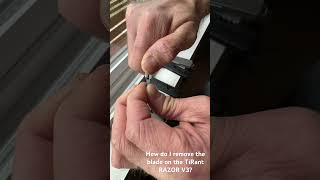 How do you remove the blade on your TiRant RAZOR V3 — Watch this little video to help [upl. by Morgen]