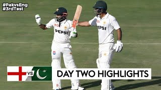 Pakistan vs England 3rd Test match Highlights 2024 day 2  Pak vs Eng 3rd test 2024 [upl. by Alehc]