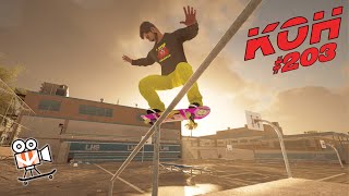 Session Skate Sim  Sesher Magazine  KOH 203  Bs Hurricane down a 12 stair 🤯 [upl. by Linus]