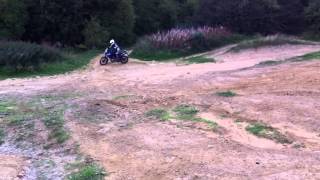 Honda Transalp 700 off road [upl. by Buckie]