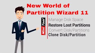 MiniTool Partition Wizard 11 The Best Partition Manager [upl. by Snah912]