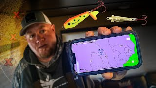 Ice fishing for bottomtransition walleyes Mille Lacs [upl. by Vander]