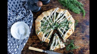 Salsify Kale Galette [upl. by Acinej]