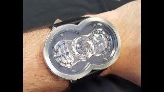 MBampF Horological Machine 1 HM1 Titanium Review [upl. by Dasha78]