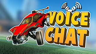 The NEW Voice Chat in Rocket League is Insane ft Arsenal JSTN amp more [upl. by Elwood359]