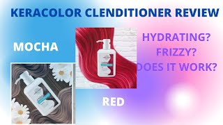 Kera color clenditioner MOCHA and RED [upl. by Aisat]