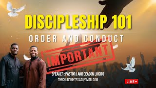 Important Class Order in the Church Discipleship 101 Part 6 [upl. by Negrom91]