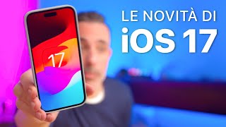 iOS 17 BETA  Tutte le Novità [upl. by Olympium]