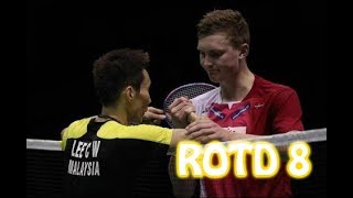 Rallies Of The Day 8  Lee Chong Wei 李宗伟 vs Viktor Axelsen 安赛龙  2016 Thomas Cup Semi Final [upl. by Yroffej]