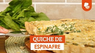 Quiche de espinafre — Receitas TudoGostoso [upl. by Iaka311]