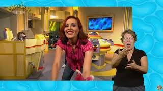 CBeebies  Sign Zone Carrie and Davids PopShop  S01 Episode 25 I Wanna Thank You [upl. by Irianat]