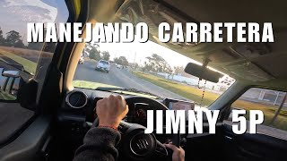 Como es manejar el Jimny 5 Puertas en carretera  POV [upl. by Angle]