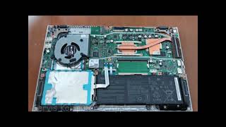 Asus A409FJEK501T Upgrade SSD NVME amp RAM [upl. by Ainimre]