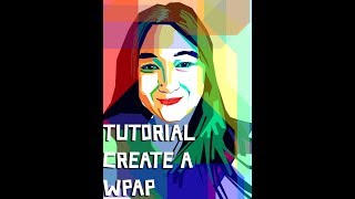 Tutorial Photoshop  Membuat WPAP Photos Dengan Photoshop [upl. by Yraccaz]