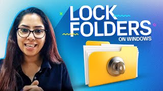 How to Lock Folder on Windows 10  Password Protect Folder on Windows PC Without Any Software [upl. by Htez394]