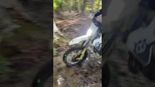 Easy peasy dirtbike hill climb at Crooked Creek falls [upl. by Analed386]