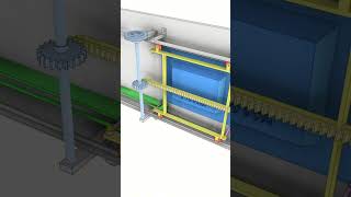 Door Mechanismdesign engineering fusion [upl. by Salocin]