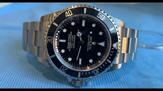 Rolex Submariner 14060M No date preceramic review  unboxing Last true classic [upl. by Couture]