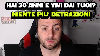 Niente più detrazioni per figli a carico se hanno 30 anni o più [upl. by Seagraves480]