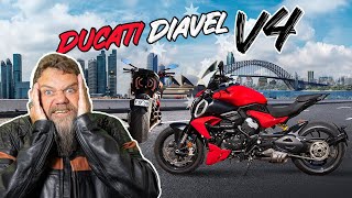 Aussiest Review of the Ducati Diavel V4 2024  Specs Exhaust amp More [upl. by Aikcin]