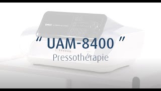 Pressothérapie Maxstar UAM 8400  L’appareil de pressothérapie dédié à la Kinésithérapie [upl. by Airdnek301]