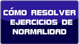 Cómo resolver ejercicios de normalidad en química [upl. by Urias]