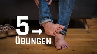 5 FußÜbungen für den Alltag [upl. by Portugal867]