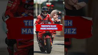 Enea Bastianini kena tipu Marc Marquez 😱❗ [upl. by Ibob]