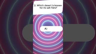 Geography Quiz How Well Do You Know Your Desert Regions geographyquiz quiz facts viralshorts [upl. by Psyche]