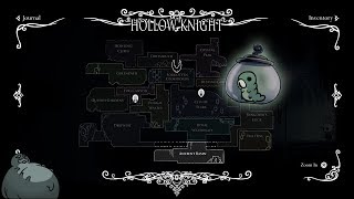 Hollow Knight  ALL Grub Locations  FINAL Episode Resting Grounds Howling Cliffs Ancient Basin [upl. by Lasyrc]