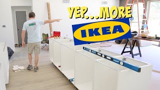 IKEA KITCHEN ISLAND INSTALL  Part 1 [upl. by Alexi478]