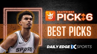 NBA DRAFTKINGS PICK6 PICKS  WEDNESDAY PICKS  1162024 [upl. by Aytnahs]