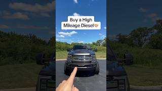 Buy a High Mileage Diesel🤝🏼 truck trucks diesel dieseltrucks dieselnation liftedtrucks [upl. by Yemrots917]