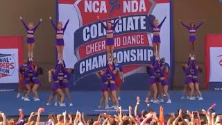 Clemson University All Girl NCA Daytona 2024 Day 1 [upl. by Annahsar]