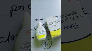 Luliconazole lotion 1wv use class medical pharmacian [upl. by Ytsud]