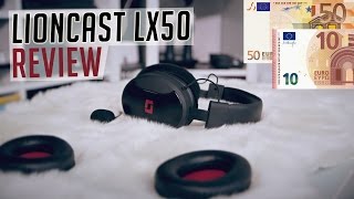 LIONCAST LX50  Wenig Geld viel Headset [upl. by Brandice]