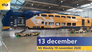 NIEUWE DIENSTREGELING  Exclusieve beelden nieuwe Intercity  Winnaar NS publieksprijs  NS Weekly [upl. by Lybis]