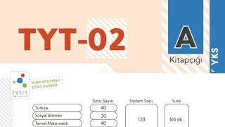 BİREY YAYINLARI TYT2 DENEME MATEMATİK ÇÖZÜMLERİ [upl. by Nyvar]