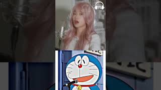 Doreamon Hindi Theme Song TheMotorMouth ShaniaYan voiceartist doreamon shorts [upl. by Zilber]