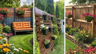 Renter Friendly Privacy Fence Ideas in Low Budget  Affordable Fence Ideas 2024 [upl. by Tyler784]