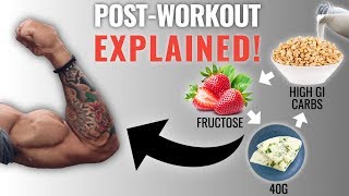 The Best ScienceBased Post Workout Meal To Build Muscle EAT THIS [upl. by Gregrory]