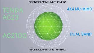 TENDA AC23 Router Tanıtım ve Kurulum  Mükemmel Kablosuz Bağlantı  3 FARKLI ÖZELLİK İLE AC23 [upl. by Nagrom]